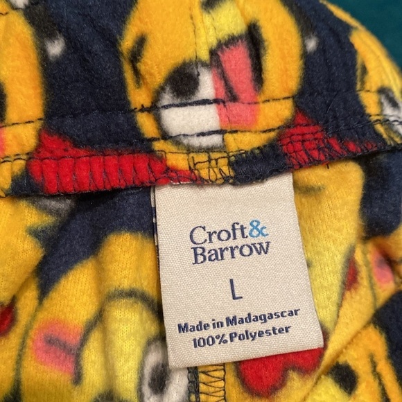 Croft and Barrow Emoji lounge/Pajama pants- NWOT. Size Large Men’s - Picture 4 of 4